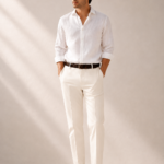 Pantalón Drill Palma Ivory