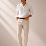 Pantalón Drill Palma Beige