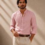 Camisa Neru Manga Larga Ibiza Rosado