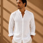 Camisa Neru Manga Larga Ibiza Blanco
